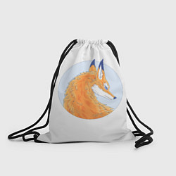 Рюкзак-мешок Дикий лис, цвет: 3D-принт