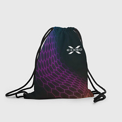 Мешок для обуви Exeed neon hexagon