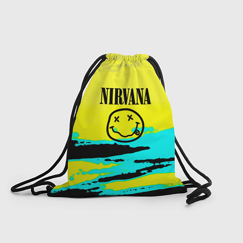 Мешок для обуви Nirvana краски кислотные / 3D-принт – фото 1