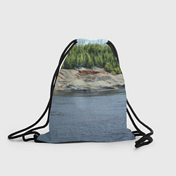 Рюкзак-мешок Троицко-байновское месторождение глины, цвет: 3D-принт