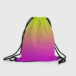 Рюкзак-мешок Градиент яркий, цвет: 3D-принт