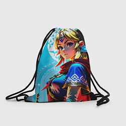Рюкзак-мешок Zelda, цвет: 3D-принт