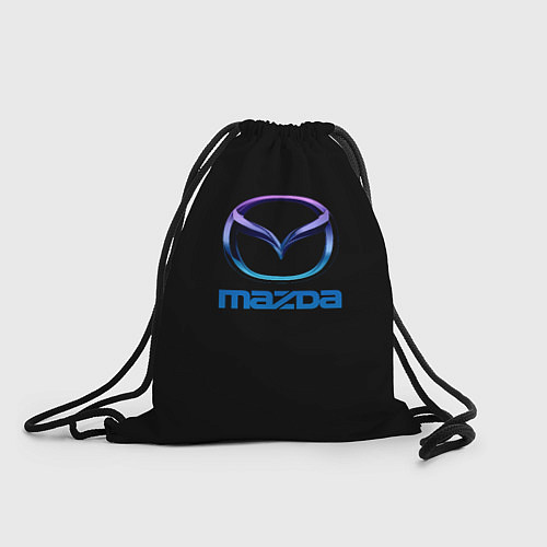 Мешок для обуви Mazda neon logo / 3D-принт – фото 1