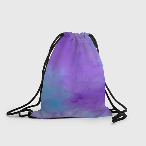 Мешок для обуви Фиолетовый космический туман / 3D-принт – фото 1