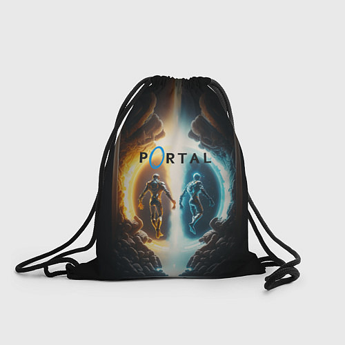 Мешок для обуви Люди в портале / 3D-принт – фото 1