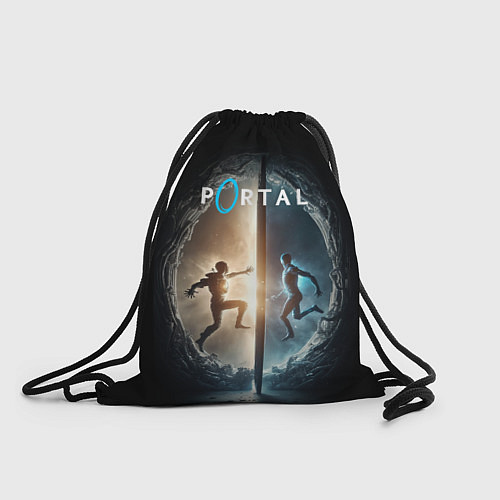 Мешок для обуви Люди в портале / 3D-принт – фото 1