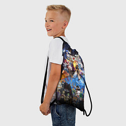 Рюкзак-мешок Фейри Тейл, цвет: 3D-принт — фото 2