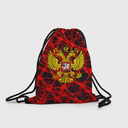 Рюкзак-мешок Россия текстура символика, цвет: 3D-принт