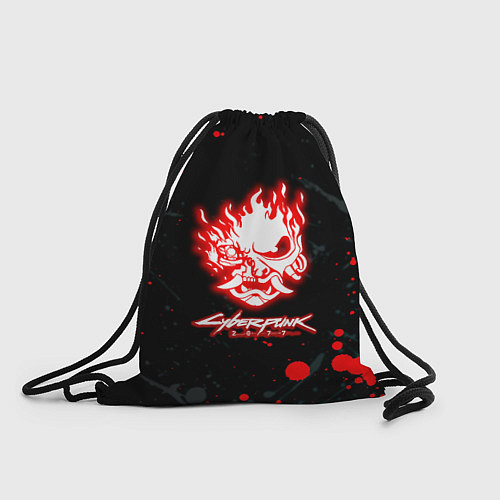 Мешок для обуви Samurai flame logo / 3D-принт – фото 1
