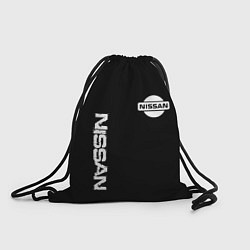 Мешок для обуви Nissan logo white auto