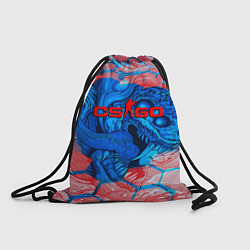 Рюкзак-мешок Скоростной зверь скин кс го, цвет: 3D-принт
