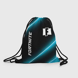 Рюкзак-мешок Fortnite неоновые лампы, цвет: 3D-принт