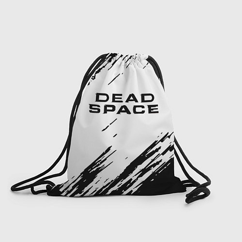 Мешок для обуви Dead space чёрные краски / 3D-принт – фото 1