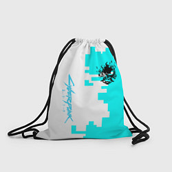 Рюкзак-мешок Cyberpunk 2077 gamer, цвет: 3D-принт