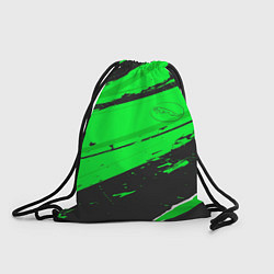 Рюкзак-мешок Jaguar sport green, цвет: 3D-принт