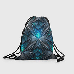 Рюкзак-мешок Темная текстура со свечением, цвет: 3D-принт