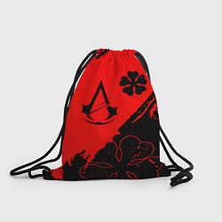Рюкзак-мешок Assassins Creed logo clewer, цвет: 3D-принт