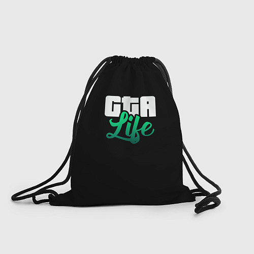 Мешок для обуви GTA life logo / 3D-принт – фото 1