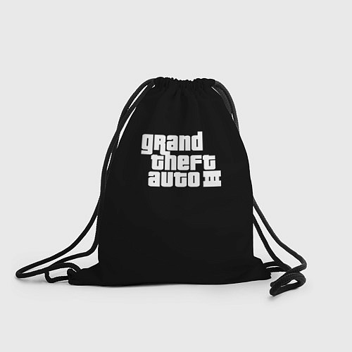 Мешок для обуви GTA3 logo / 3D-принт – фото 1