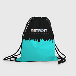 Рюкзак-мешок Detroit become human rk800, цвет: 3D-принт