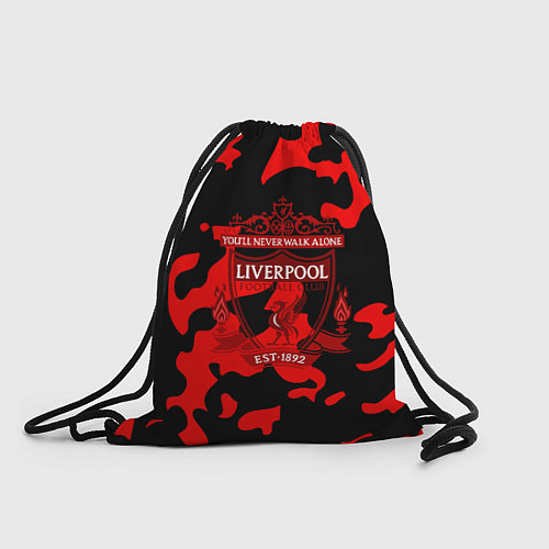 Мешок для обуви Liverpool камуфляжный стиль / 3D-принт – фото 1