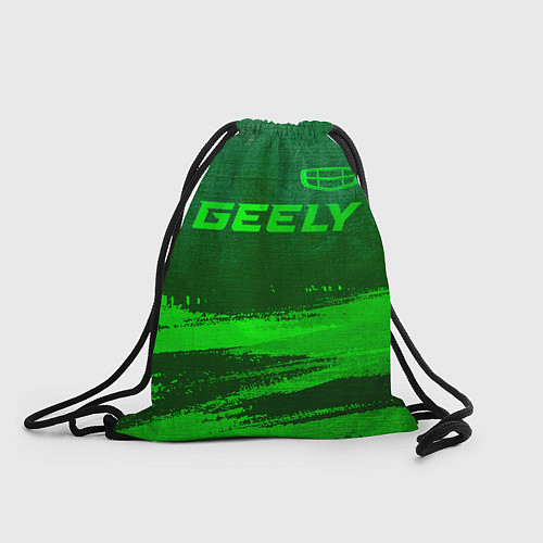 Мешок для обуви Geely - green gradient посередине / 3D-принт – фото 1