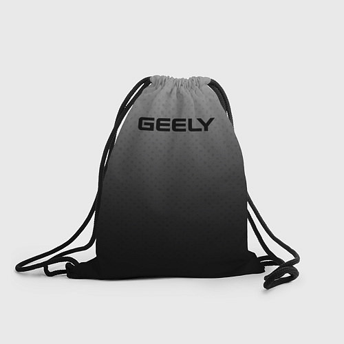 Мешок для обуви Geely градиент тёмно-серый / 3D-принт – фото 1