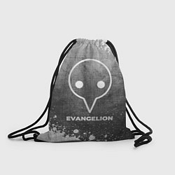 Рюкзак-мешок Evangelion - grey gradient, цвет: 3D-принт