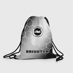 Мешок для обуви Brighton sport на светлом фоне по-центру