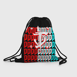 Рюкзак-мешок Doom logo надписи, цвет: 3D-принт