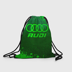 Мешок для обуви Audi - green gradient