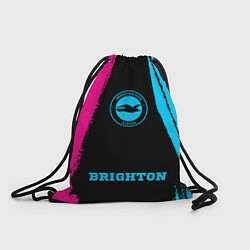 Мешок для обуви Brighton - neon gradient по-центру