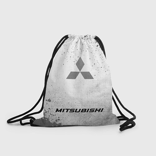 Мешок для обуви Mitsubishi - white gradient по-центру / 3D-принт – фото 1