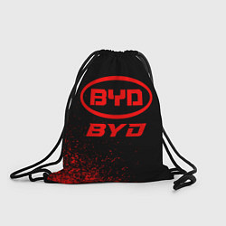 Мешок для обуви BYD - red gradient