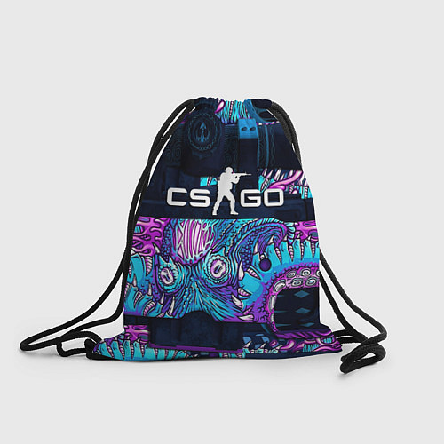 Мешок для обуви CS GO neon blob / 3D-принт – фото 1
