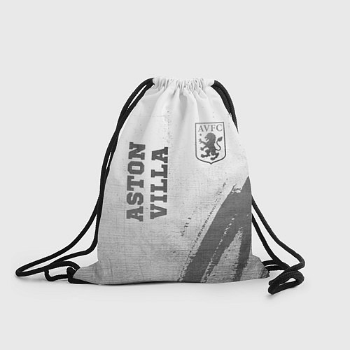Мешок для обуви Aston Villa - white gradient вертикально / 3D-принт – фото 1