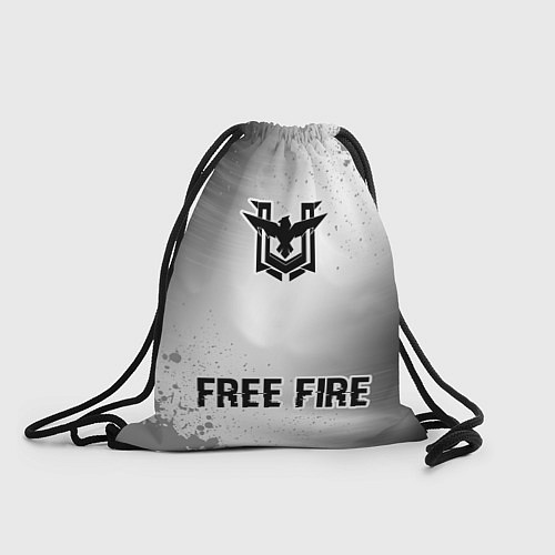 Мешок для обуви Free Fire glitch на светлом фоне по-центру / 3D-принт – фото 1