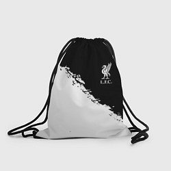 Рюкзак-мешок Liverpool fc белые краски, цвет: 3D-принт