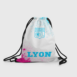 Мешок для обуви Lyon neon gradient style по-центру