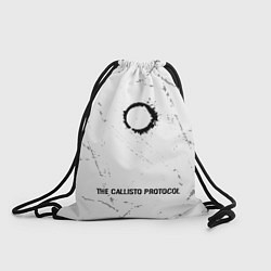 Мешок для обуви The Callisto Protocol glitch на светлом фоне по-це