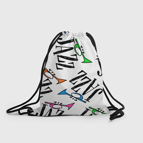 Мешок для обуви Just jazz in color / 3D-принт – фото 1