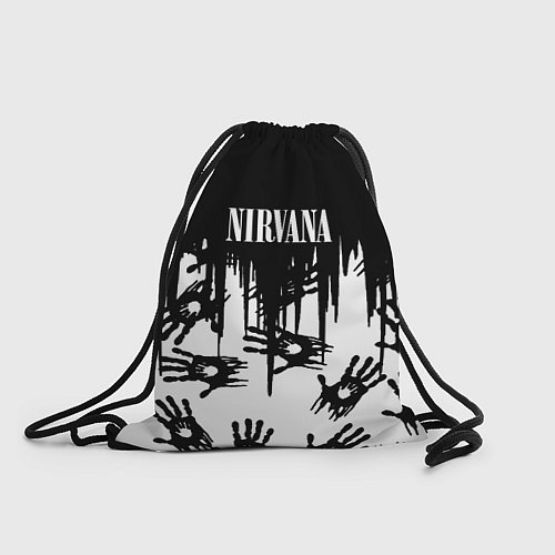 Мешок для обуви Nirvana rok hand / 3D-принт – фото 1