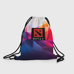 Рюкзак-мешок DOTA geometry neon, цвет: 3D-принт