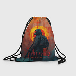 Рюкзак-мешок Stalker 2 poster art, цвет: 3D-принт