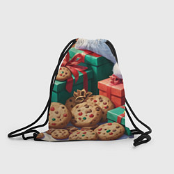 Мешок для обуви Рождественские подарки