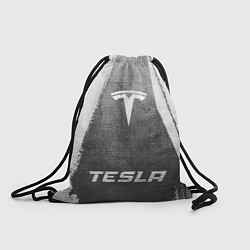 Рюкзак-мешок Tesla - grey gradient по-центру, цвет: 3D-принт