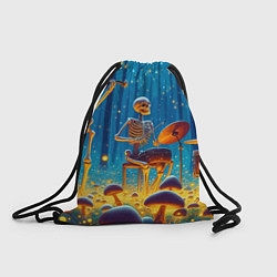 Мешок для обуви Квинтет скелетов в сказочном лесу