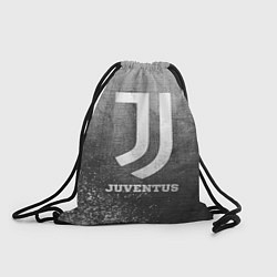 Рюкзак-мешок Juventus - grey gradient, цвет: 3D-принт