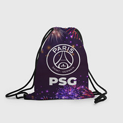 Рюкзак-мешок Праздничный PSG, цвет: 3D-принт