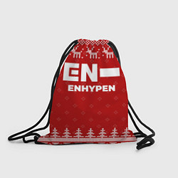 Мешок для обуви Новогодний Enhypen с оленями